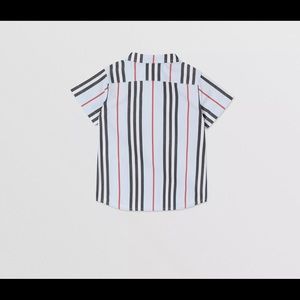 Burberry Icon Stripe Cotton Poplin Shirt